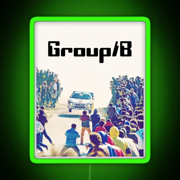 Group B 2 0 RGB Neon Sign
