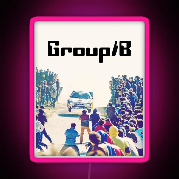 Group B 2 0 RGB Neon Sign
