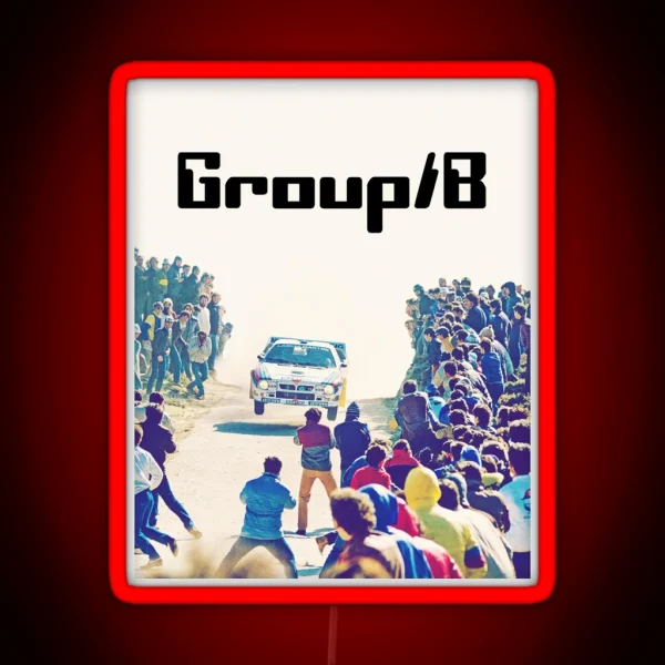 Group B 2 0 RGB Neon Sign