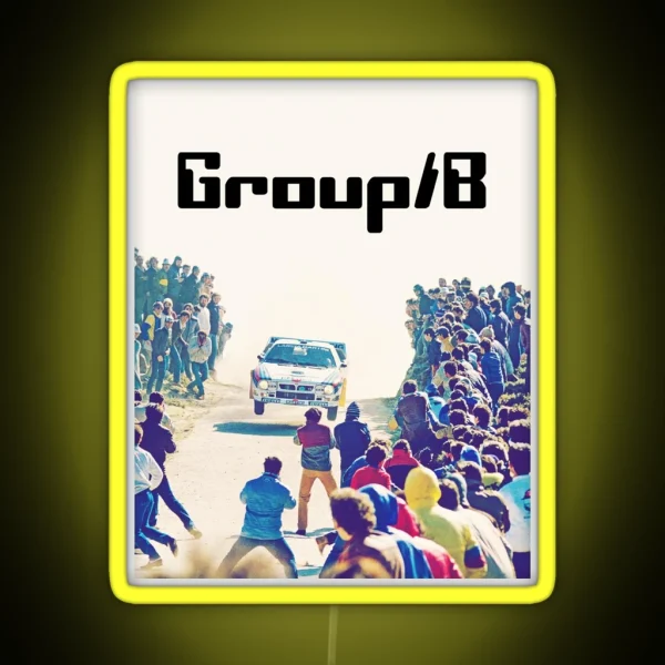 Group B 2 0 RGB Neon Sign