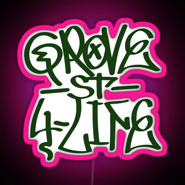 Grove ST 4 Life RGB Neon Sign