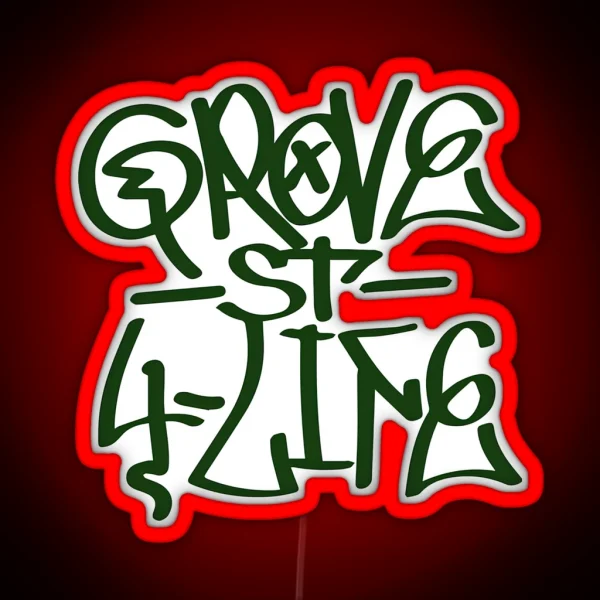 Grove ST 4 Life RGB Neon Sign