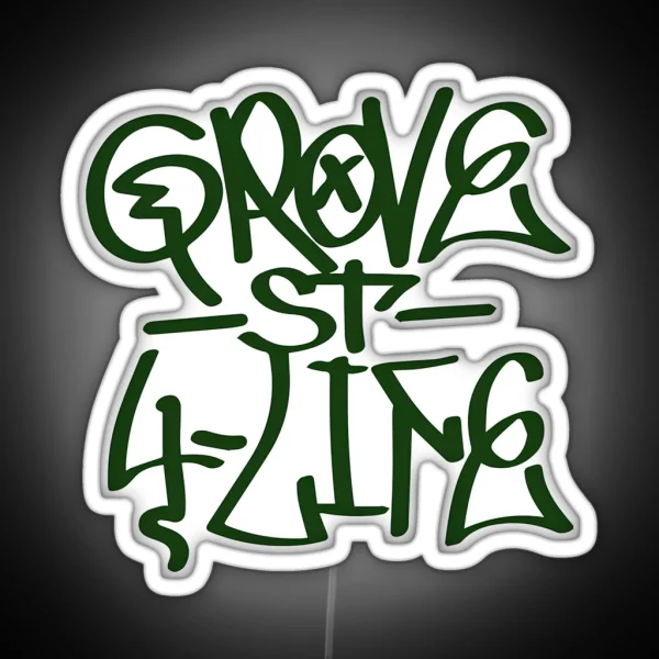 Grove ST 4 Life RGB Neon Sign
