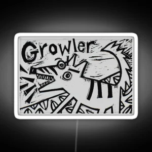 Growler RGB Neon Sign