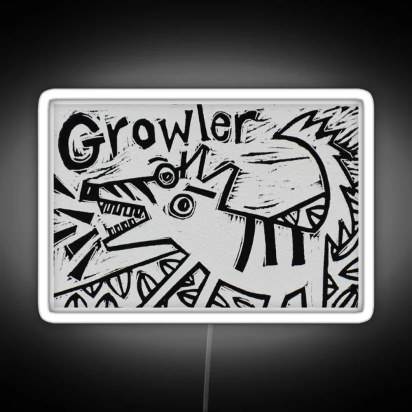 Growler RGB Neon Sign