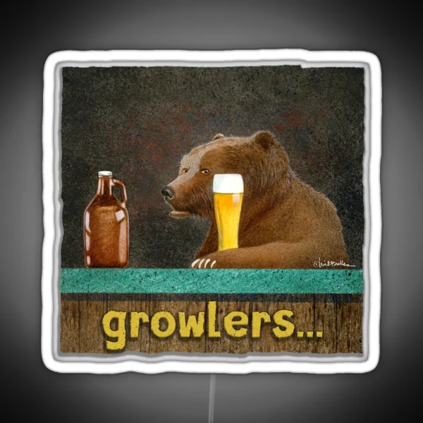 Growlers RGB Neon Sign
