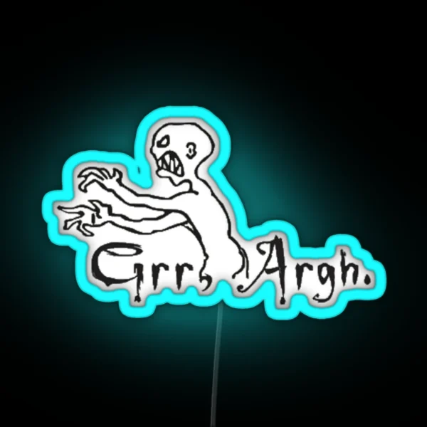Grrr Argh RGB Neon Sign
