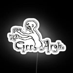 Grrr Argh RGB Neon Sign