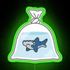 Grumpy Hammerhead RGB Neon Sign - Image 4