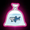Grumpy Hammerhead RGB Neon Sign - Image 6