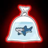 Grumpy Hammerhead RGB Neon Sign - Image 2