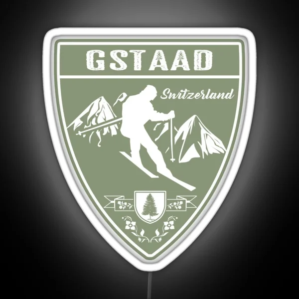 Gstaad Switzerland RGB Neon Sign