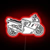 GSXR 750 RGB Neon Sign - Image 2