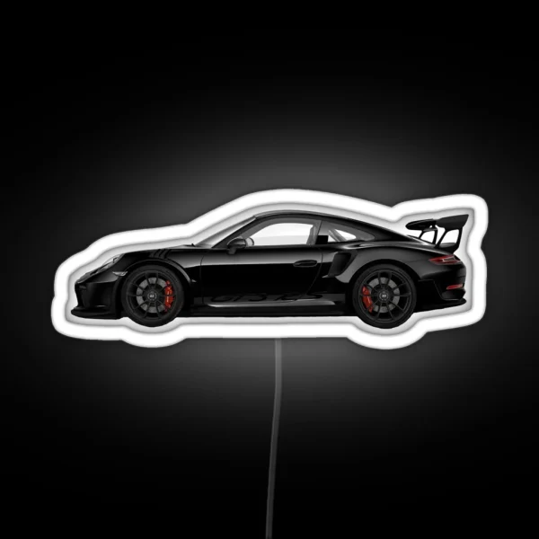 GT3RS Black RGB Neon Sign