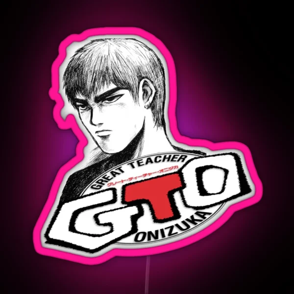 GTO Great Teacher Onizuka RGB Neon Sign