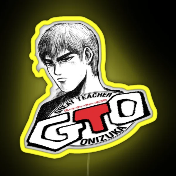 GTO Great Teacher Onizuka RGB Neon Sign