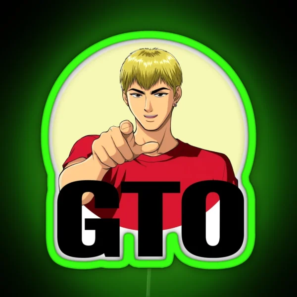 GTO Great Teacher Onizuka RGB Neon Sign
