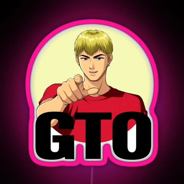 GTO Great Teacher Onizuka RGB Neon Sign