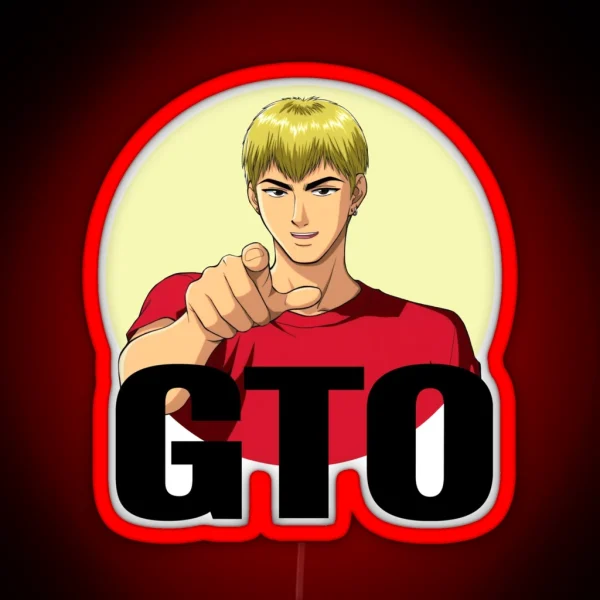 GTO Great Teacher Onizuka RGB Neon Sign