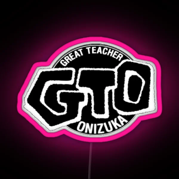 GTO Great Teacher Onizuka RGB Neon Sign