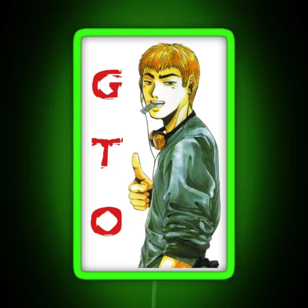 GTO GTO Graphic RGB Neon Sign