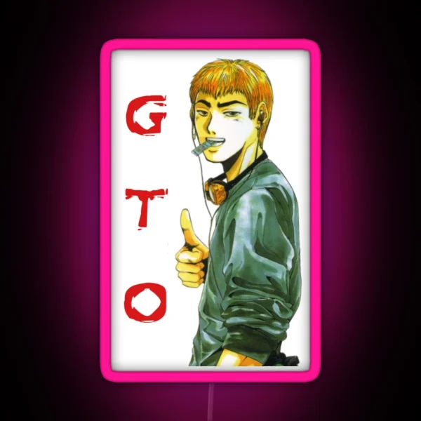GTO GTO Graphic RGB Neon Sign