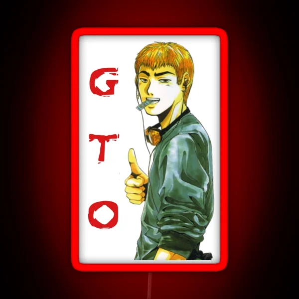 GTO GTO Graphic RGB Neon Sign