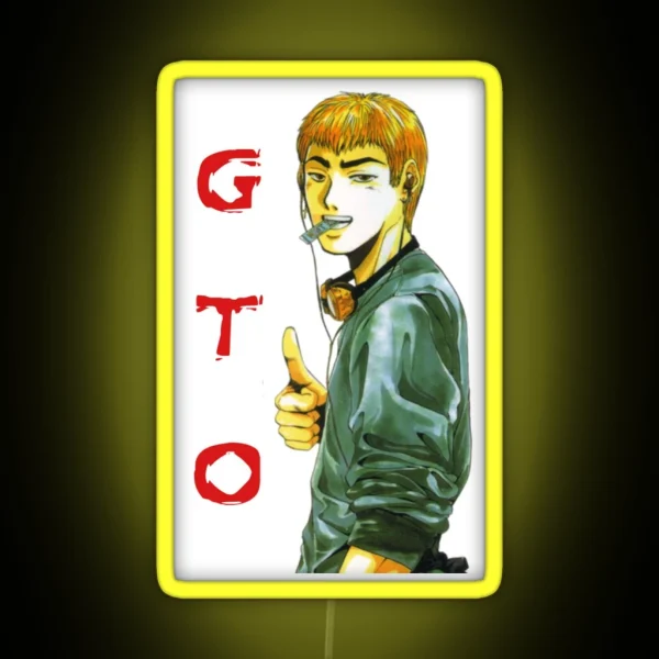 GTO GTO Graphic RGB Neon Sign