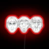 GTO Onizuka Funny Faces Led And Goodies RGB Neon Sign - Image 2