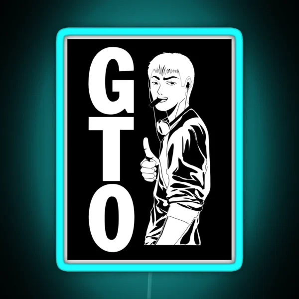 GTO Onizuka Object RGB Neon Sign