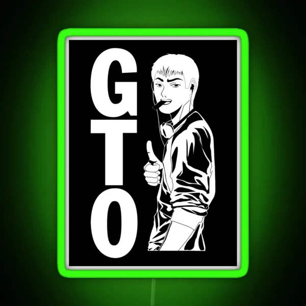 GTO Onizuka Object RGB Neon Sign