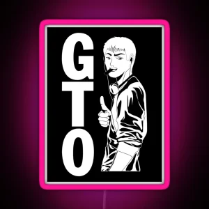 GTO Onizuka Object RGB Neon Sign