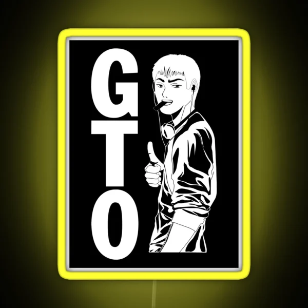 GTO Onizuka Object RGB Neon Sign