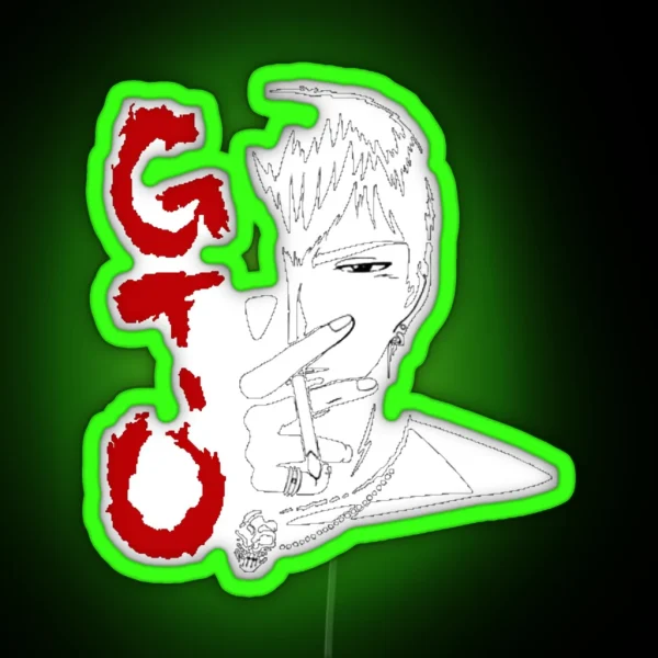 GTO Onizuka RGB Neon Sign