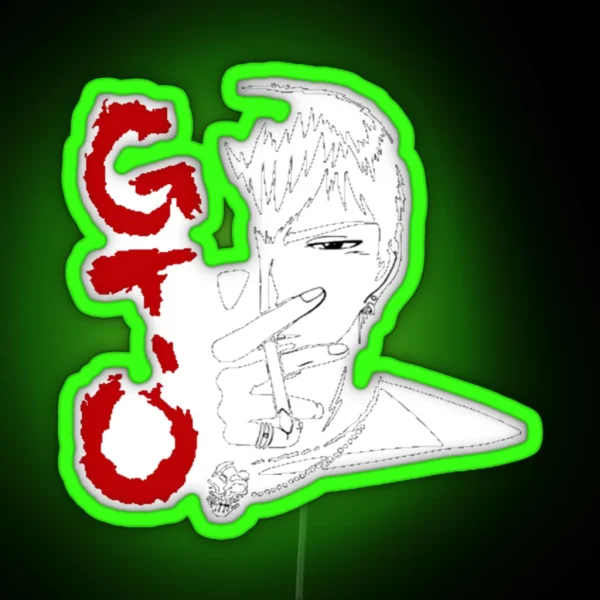 GTO Onizuka RGB Neon Sign