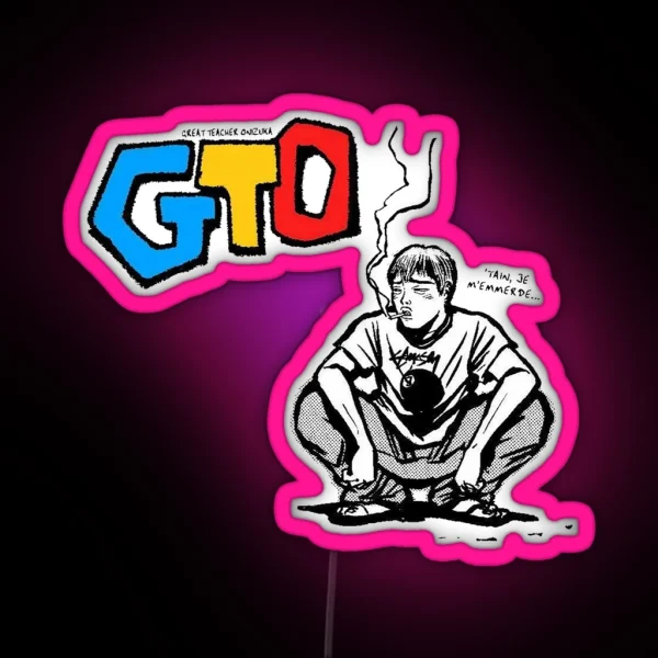 GTO RGB Neon Sign