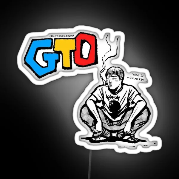 GTO RGB Neon Sign