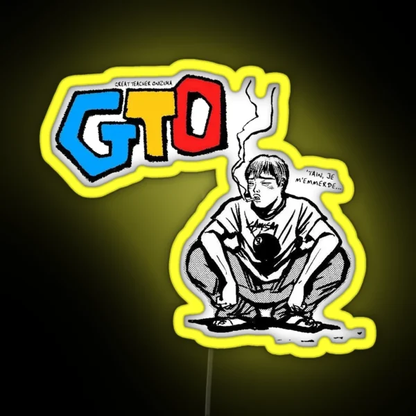 GTO RGB Neon Sign