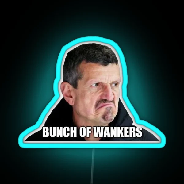 Guenther Steiner Funny Quotes5 RGB Neon Sign