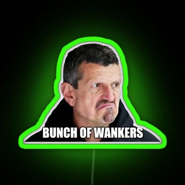 Guenther Steiner Funny Quotes5 RGB Neon Sign