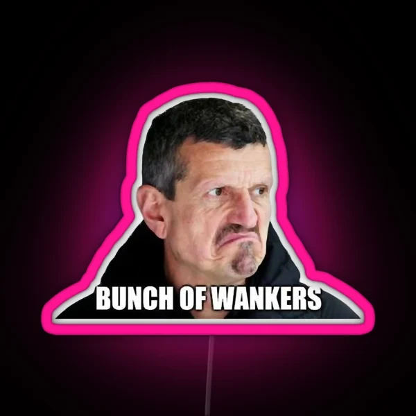 Guenther Steiner Funny Quotes5 RGB Neon Sign