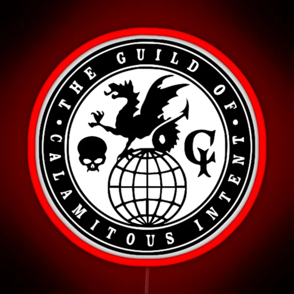 Guild Of Calamitous Intent Design RGB Neon Sign