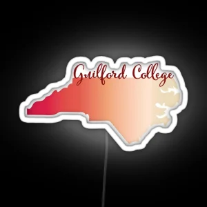 Guilford College RGB Neon Sign