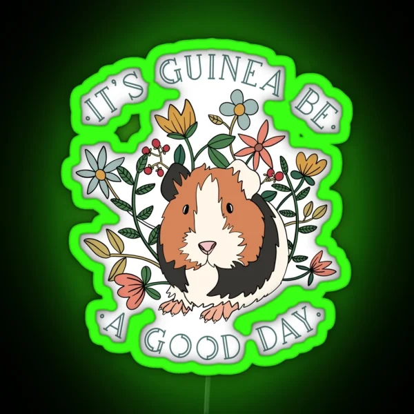 Guinea Be A Good Day RGB Neon Sign