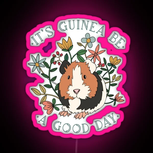 Guinea Be A Good Day RGB Neon Sign