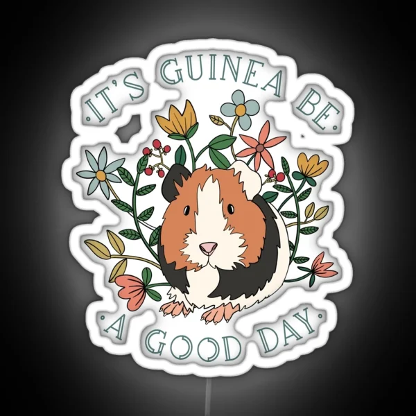 Guinea Be A Good Day RGB Neon Sign