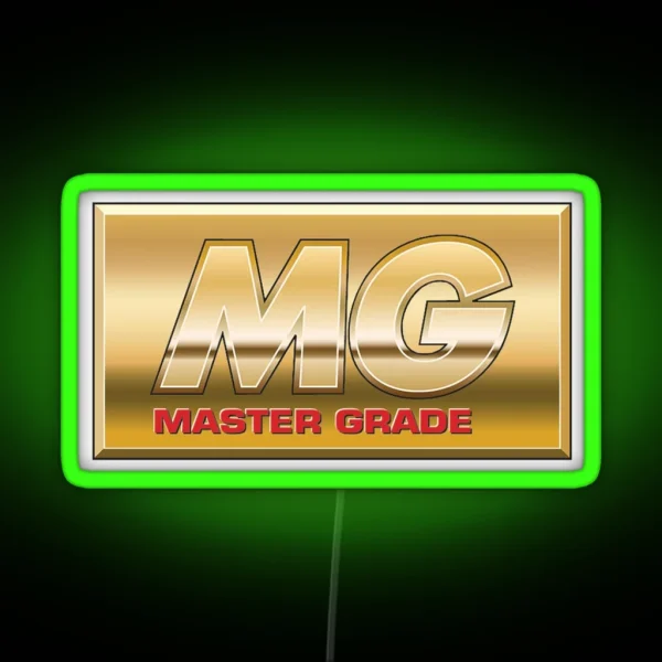 Gundam Mastergrade RGB Neon Sign