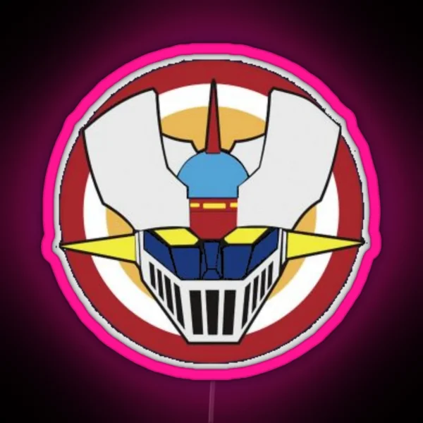 GUNDAM MAZINGER Z RGB Neon Sign