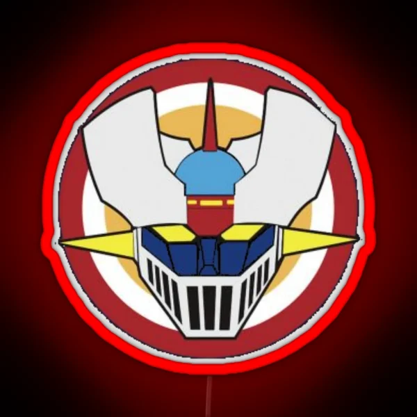 GUNDAM MAZINGER Z RGB Neon Sign