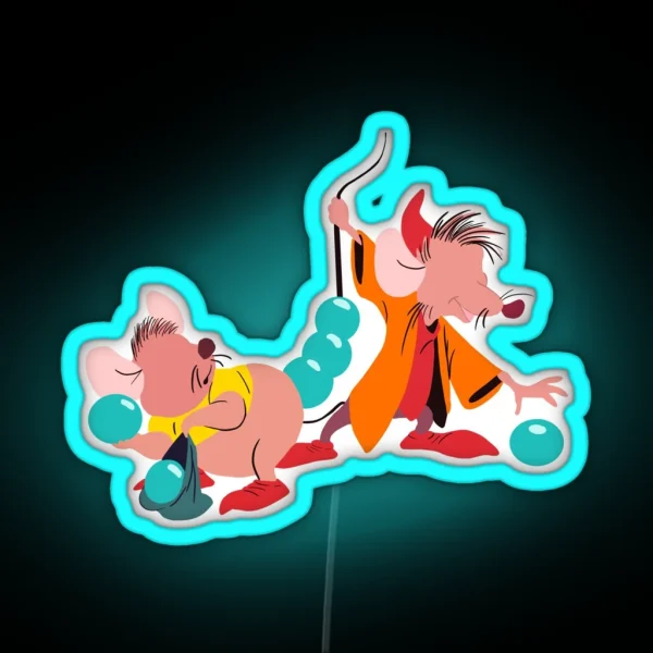 Gus And Jaq RGB Neon Sign
